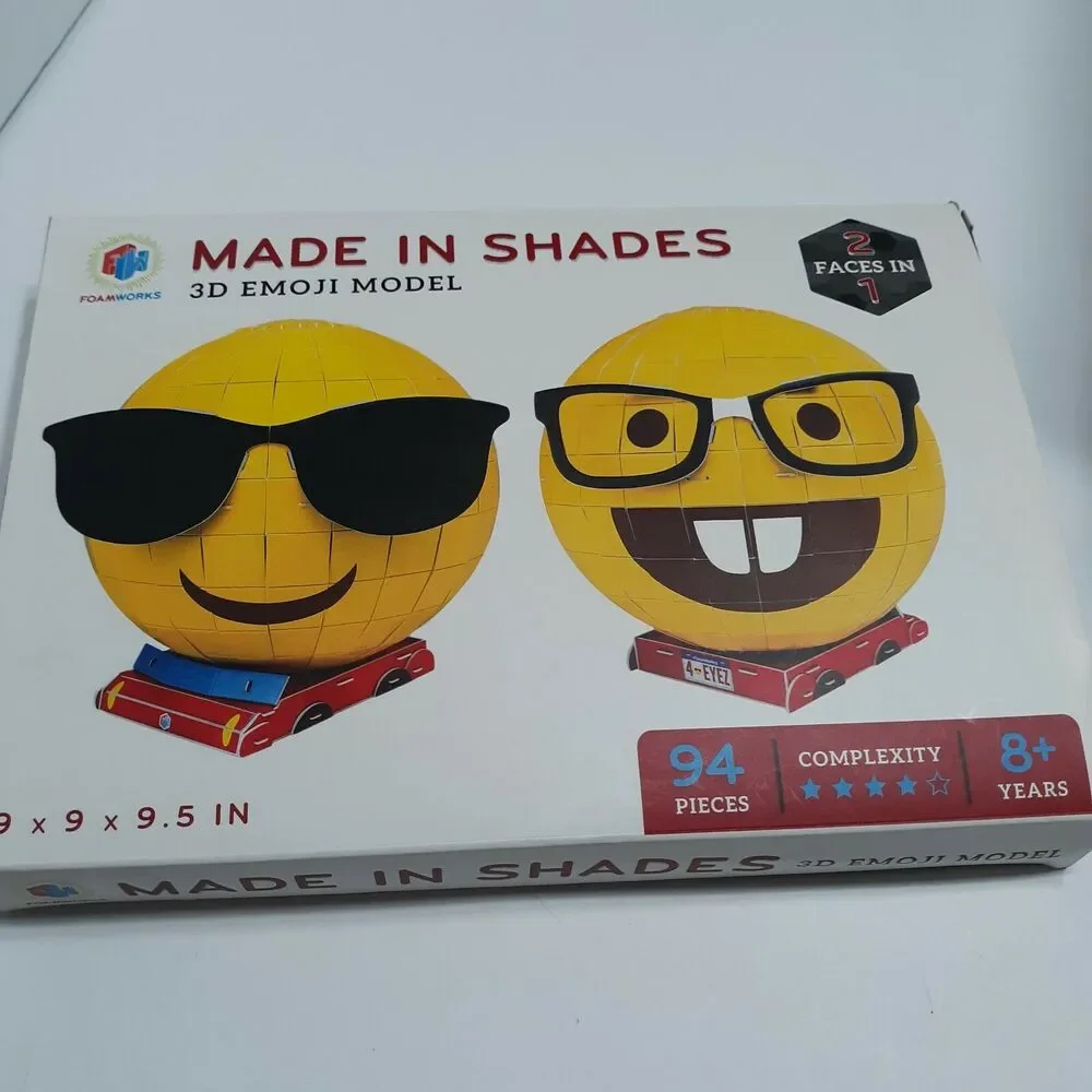Emoji Model 3D Foam Puzzle 